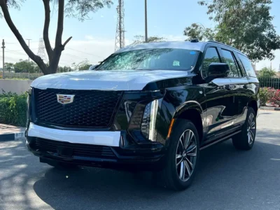 2026 Cadillac Escalade Sport 6.2 Liters V8 Petrol Engine Black Maroon SUV GCC Specs