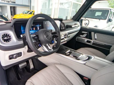 2025 Mercedes-Benz G-Class G 63 AMG 4.0 Litres V8 Biturbo Petrol Engine White SUV