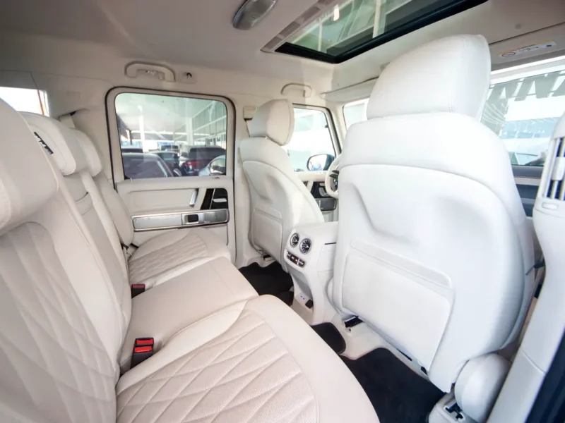 2025 Mercedes-Benz G-Class G 63 AMG 4.0 Litres V8 Biturbo Petrol Engine Blue White SUV