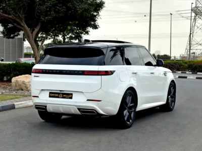 2024 Land Rover Range Rover Sport HSE Dynamic 3.0L inline-6-cylinder White Maroon SUV