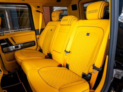 2022 Mercedes-Benz G-Class Brabus 4.0L V8 Bi-Turbo Engine Black Yellow SUV
