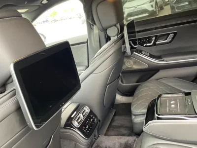 2022 Mercedes-Benz S-Class S 580 4Matic 8 Cylinders Engine White Black Sedan FULL OPTION