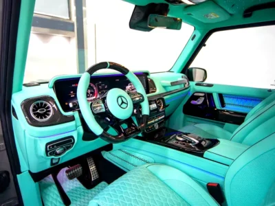 2021 Mercedes-Benz G-Class Brabus 8 Cylinders Petrol Engine Grey Green SUV