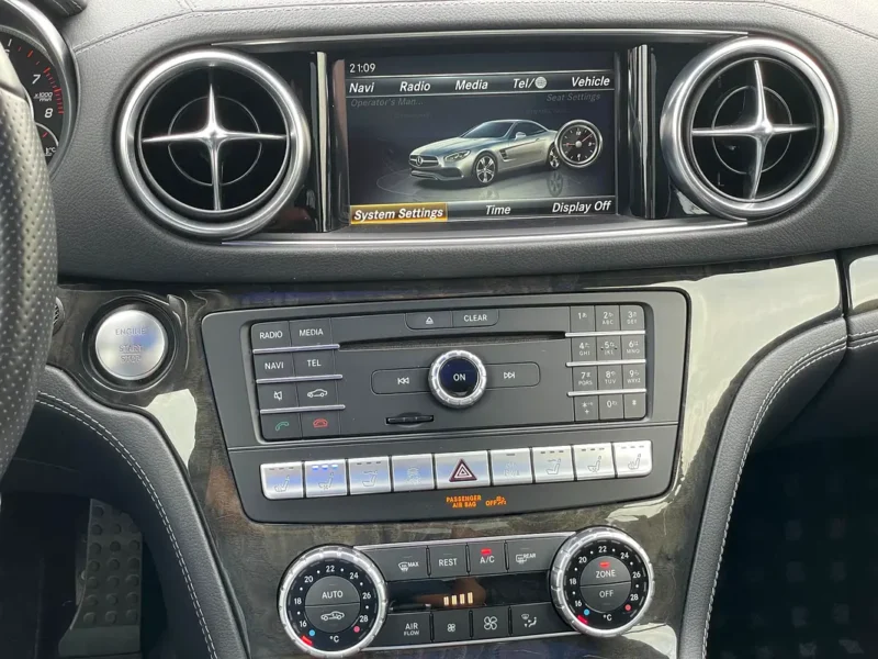 2017 Mercedes-Benz SL-Class SL 550 4.7L V8 BITURBO Engine Grey Black Convertible Full option