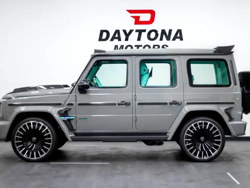 2021 Mercedes-Benz G-Class Brabus 8 Cylinders Petrol Engine Grey Green SUV