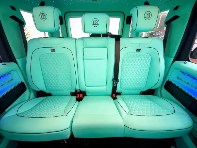 2021 Mercedes-Benz G-Class Brabus 8 Cylinders Petrol Engine Grey Green SUV