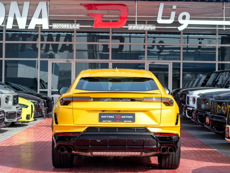 2024 Lamborghini Urus S Twin-Turbo V8 Petrol Engine 4.0 Litres Yellow Black SUV