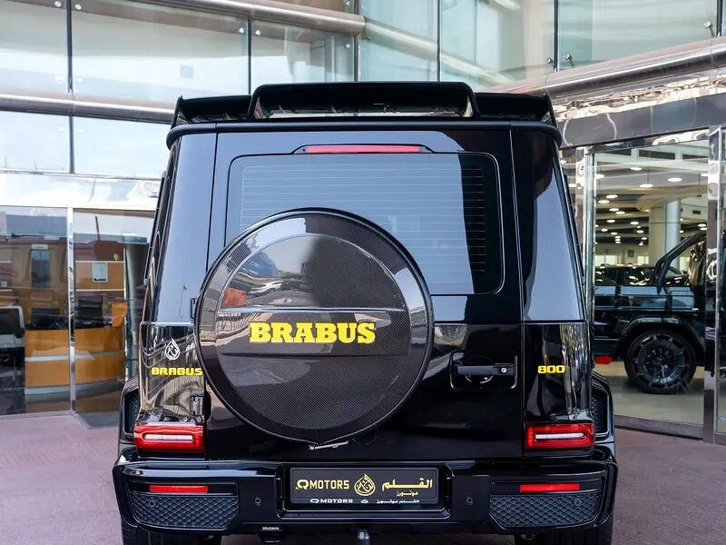 2022 Mercedes-Benz G-Class Brabus 4.0L V8 Bi-Turbo Engine Black Yellow SUV