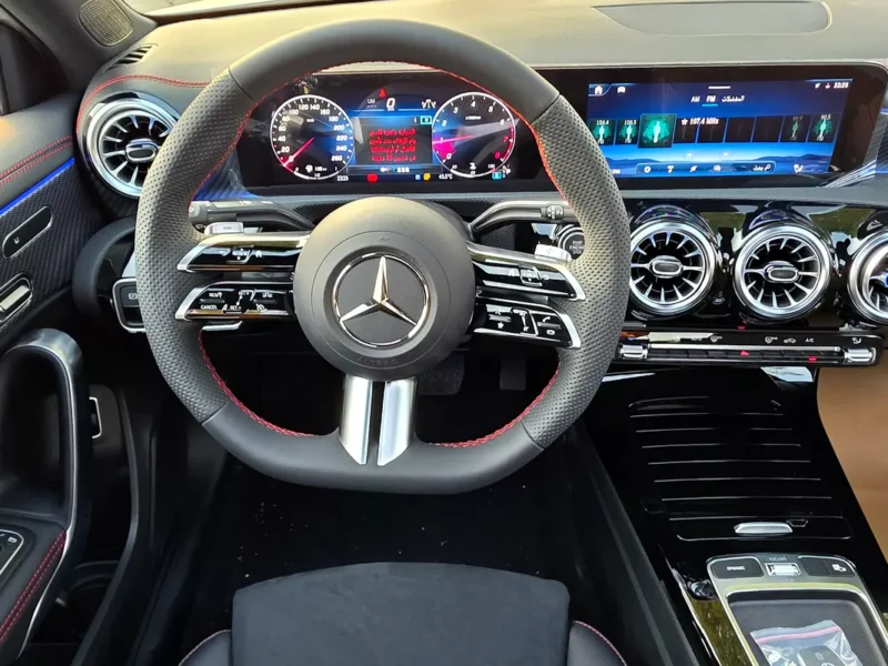 2025 Mercedes-Benz A-Class A 200 4 Cylinders Petrol Engine White Black Sedan