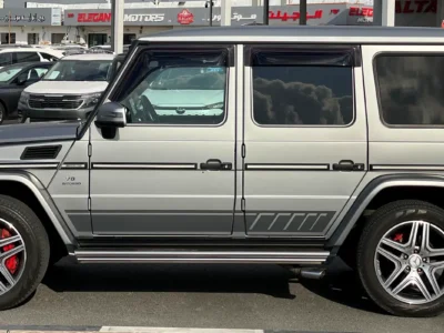 2017 Mercedes-Benz G-Class G 63 AMG 8 Cylinders Engine PLATINUM MAGNO Grey SUV