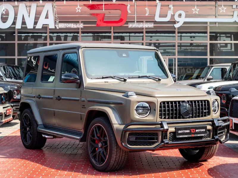 2021 Mercedes-Benz G-Class G 63 AMG 4.0 Litres V8 Biturbo Petrol Engine Brown Black SUV