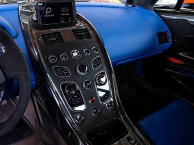 2016 Aston Martin V12 Vantage 5.9-liter V12 Petrol Engine Blue Sports Car GCC Specs