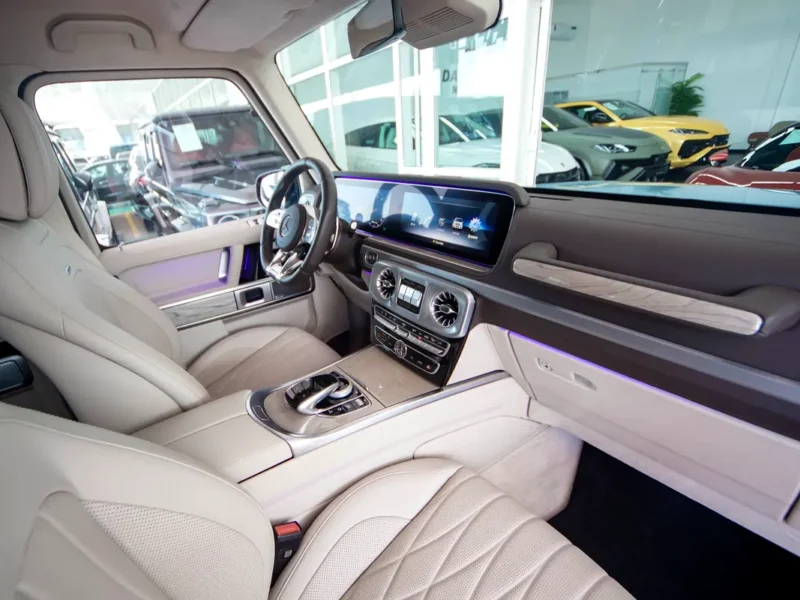 2023 Mercedes-Benz G-Class G 63 AMG 4.0 Litres V8 Biturbo Petrol Engine Blue White SUV