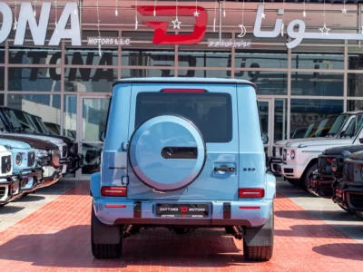 2023 Mercedes-Benz G-Class G 63 AMG 4.0 Litres V8 Biturbo Petrol Engine Blue White SUV