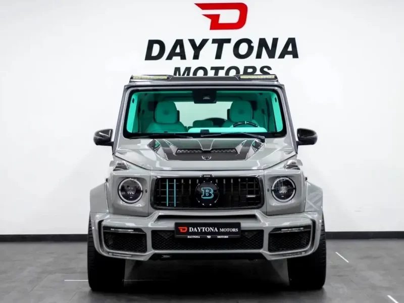 2021 Mercedes-Benz G-Class Brabus 8 Cylinders Petrol Engine Grey Green SUV