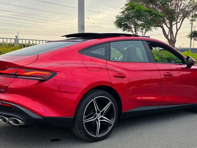 2025 MG MG 7 Other 4 Cylinders Petrol Engine Red Sedan Automatic GCC Specs