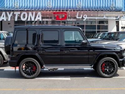 2023 Mercedes-Benz G-Class G 63 AMG 4.0 Litres V8 Biturbo Petrol Engine Black Red SUV