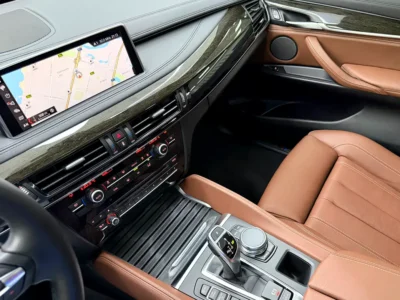 2018 BMW X6 XDrive50i M Sport 8 Cylinders Petrol Engine White Brown SUV GCC Specs