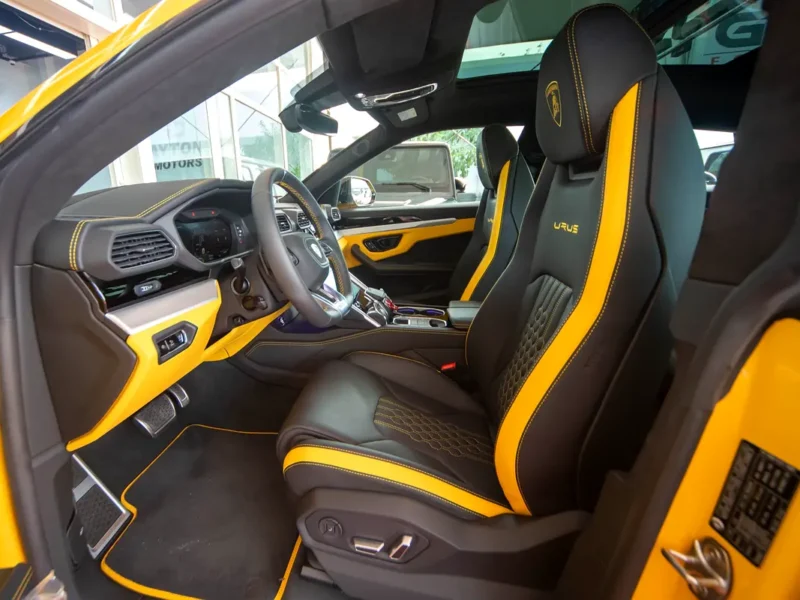 2024 Lamborghini Urus S Twin-Turbo V8 Petrol Engine 4.0 Litres Yellow Black SUV