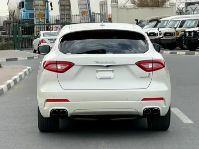 2017 Maserati Levante Standard V6 Engine White Red SUV Full option Excellent Condition