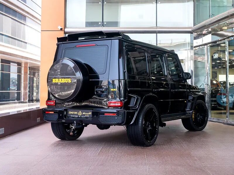 2022 Mercedes-Benz G-Class Brabus 4.0L V8 Bi-Turbo Engine Black Yellow SUV
