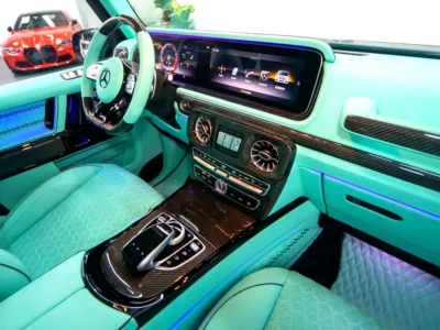 2021 Mercedes-Benz G-Class Brabus 8 Cylinders Petrol Engine Grey Green SUV