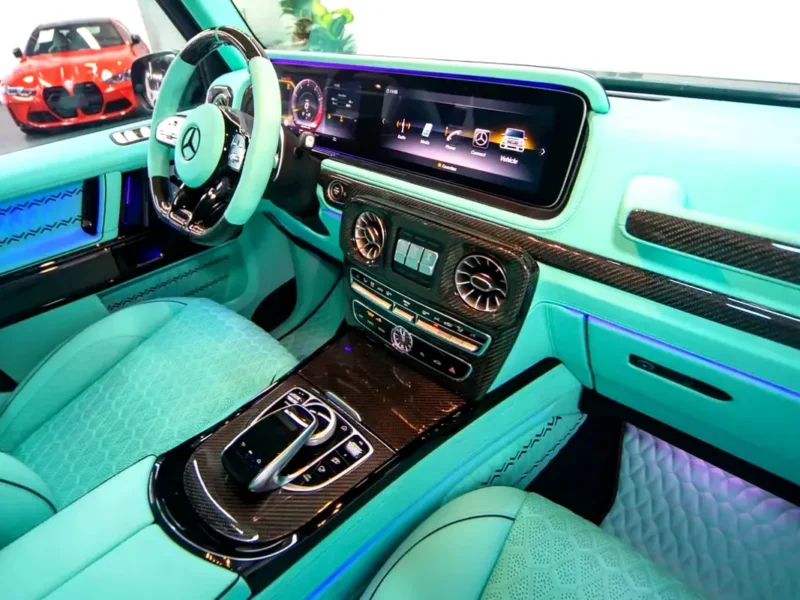 2021 Mercedes-Benz G-Class Brabus 8 Cylinders Petrol Engine Grey Green SUV