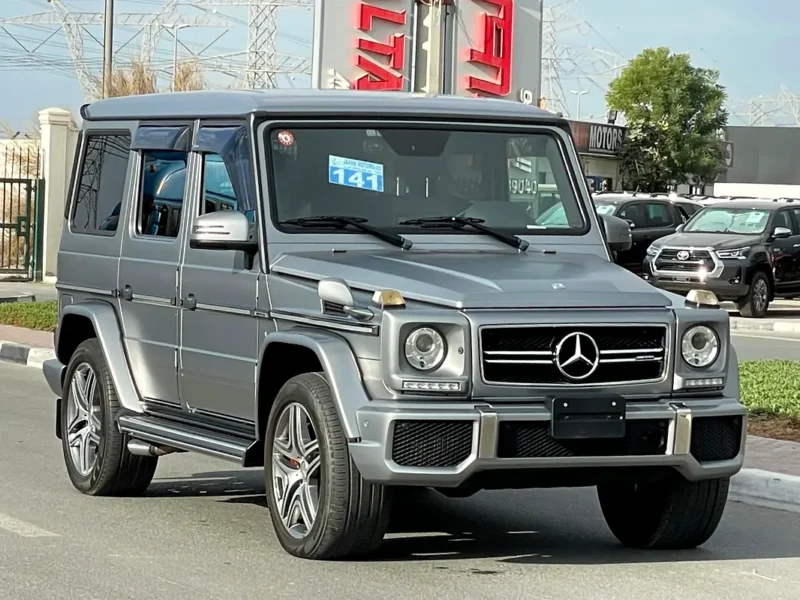 2017 Mercedes-Benz G-Class G 63 AMG 8 Cylinders Engine PLATINUM MAGNO Grey SUV