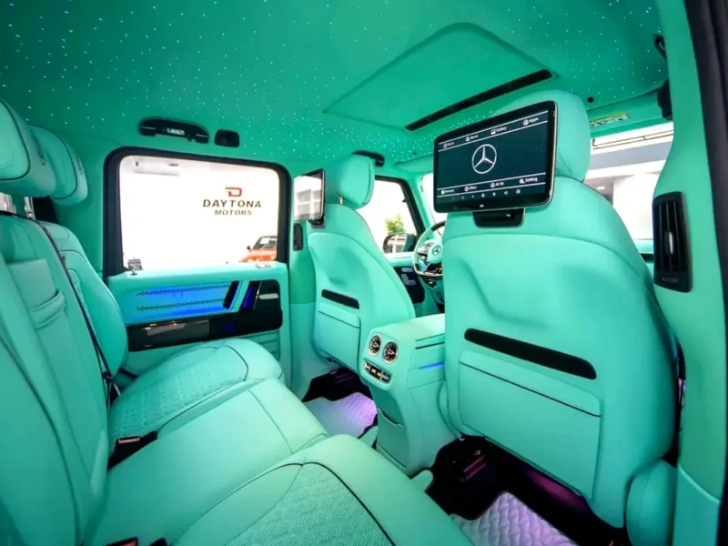 2021 Mercedes-Benz G-Class Brabus 8 Cylinders Petrol Engine Grey Green SUV