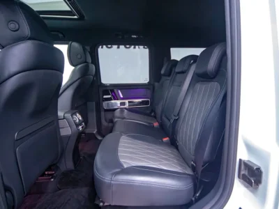 2021 Mercedes-Benz G-Class G 63 AMG 4.0 Litres V8 Biturbo Petrol White Engine Black SUV