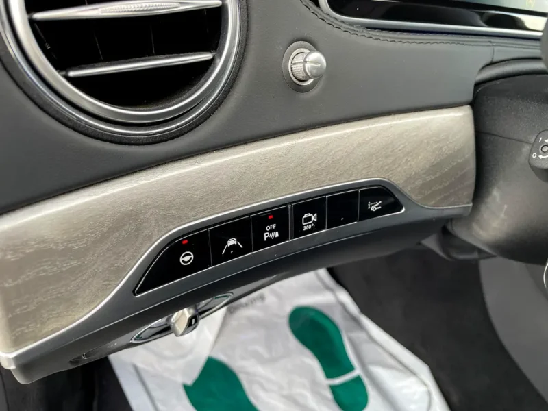 2015 Mercedes-Benz S-Class S 550 8 Cylinders Engine White Black Sedan PREMIUM PACKAGE
