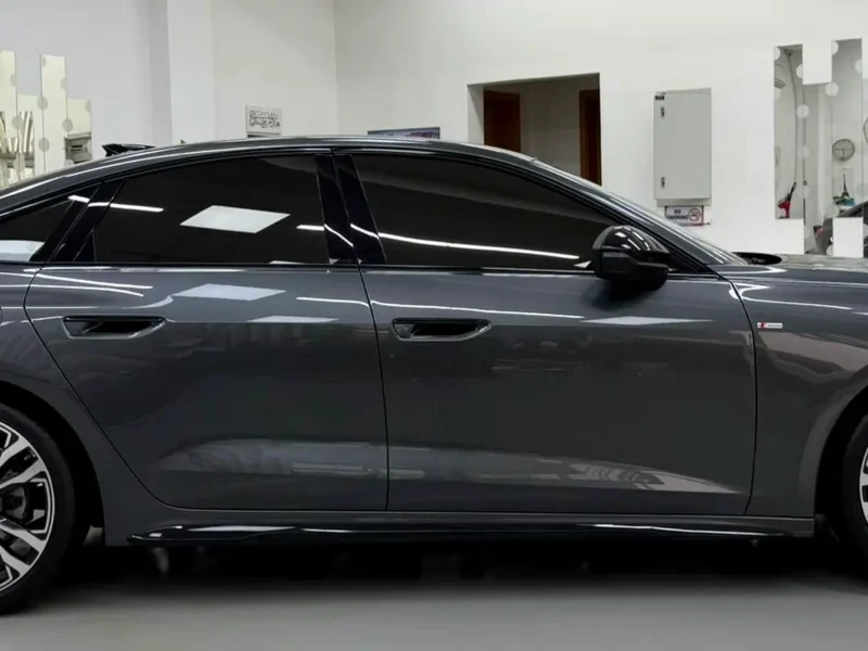 2025 Audi A5 40 TFSI S-Line 4 Cylinders Petrol Engine Grey Brown Sedan GCC Specs