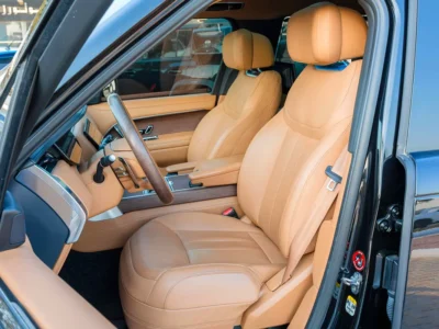 2024 Land Rover Range Rover Autobiography 4.4 Litres 8 Cylinders Engine Black Tan SUV