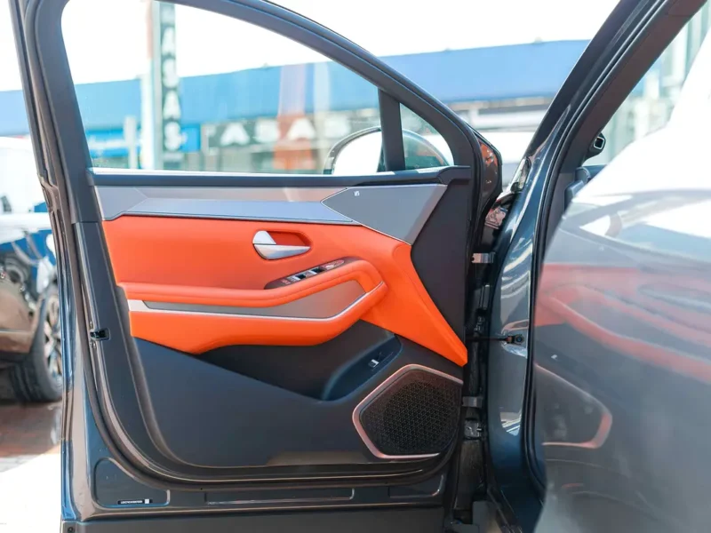 2025 BYD Tang DM-i 4 Cylinders Plug-in Hybrid Engine Grey Orange SUV AWD