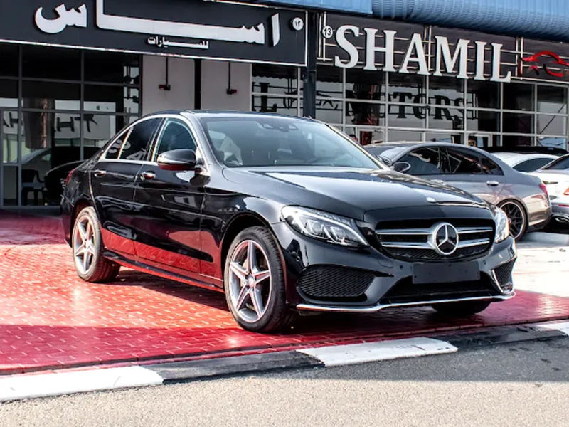2016 Mercedes-Benz C-Class C200 4 Cylinders Petrol Engine Black Sedan Automatic