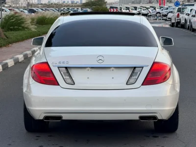 2012 Mercedes-Benz CL-Class CL 550 8 Cylinders Petrol Engine White Coupe