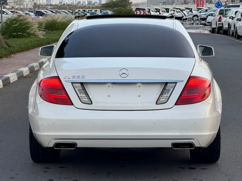 2012 Mercedes-Benz CL-Class CL 550 8 Cylinders Petrol Engine White Coupe