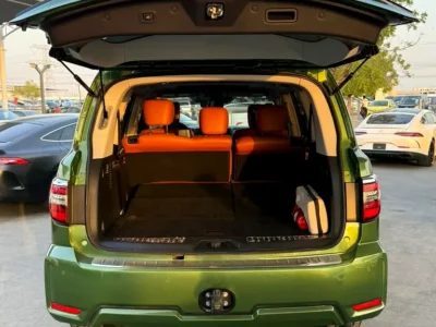 2021 Nissan Patrol LE Titanium 5.6 Litres 8 Cylinders Petrol Engine Green Brown SUV
