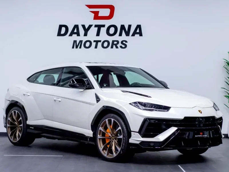 2024 Lamborghini Urus S V8 4.0 Litres Twin-Turbo Petrol Engine White Red SUV