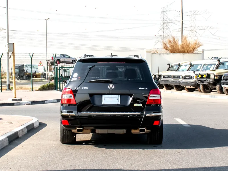 2011 Mercedes-Benz GLK-Class GLK 300 4matic 3.0 Litres 6 Cylinders Engine Black SUV