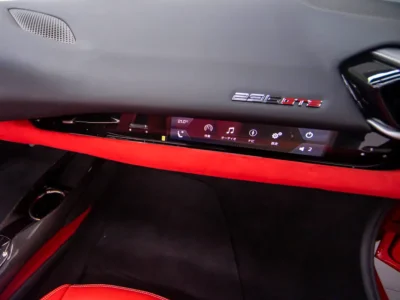 2025 Ferrari 296 GTS 3.0L V6 Twin-Turbo Plug-in Hybrid Red Sports Car CARBON FIBER