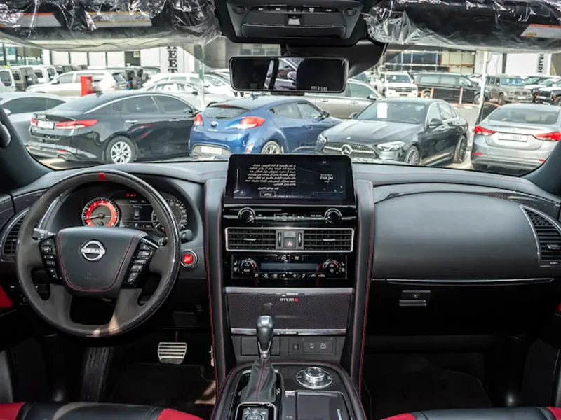 2023 Nissan Patrol Nismo Black Red SUV Full Self-driving Capability GCC Specs
