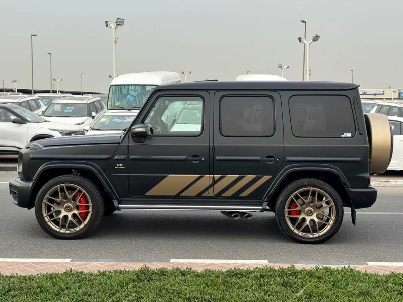 2024 MERCEDES BENZ G 63 GRAND EDITION 8 Cylinders Black SUV AUCTION GRADE 4.5/A