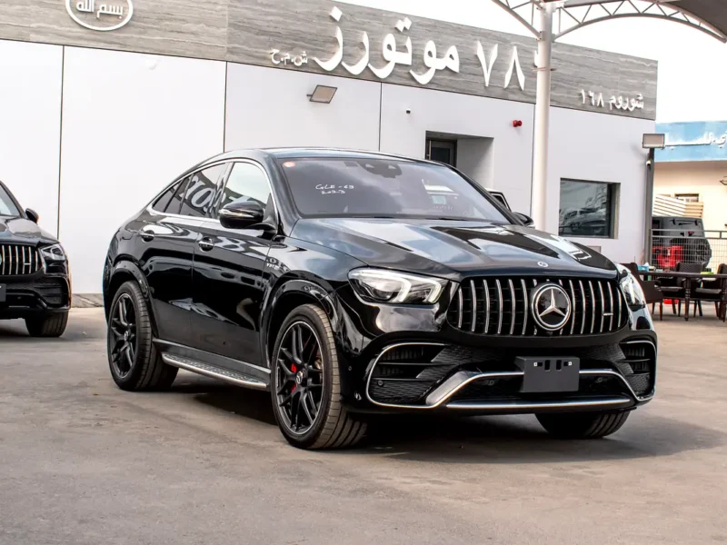 2023 Mercedes-Benz GLE Coupe GLE 63 S AMG 4Matic Plus 8 Cylinders Engine Black SUV