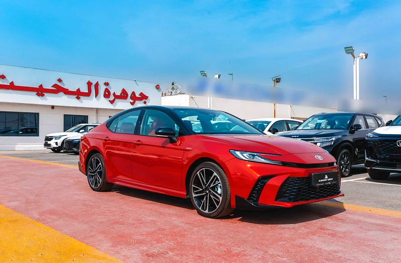 2024 Toyota Camry Sport 2.0 Litres 4 Cylinders Hybrid Engine Red Sedan Full Options