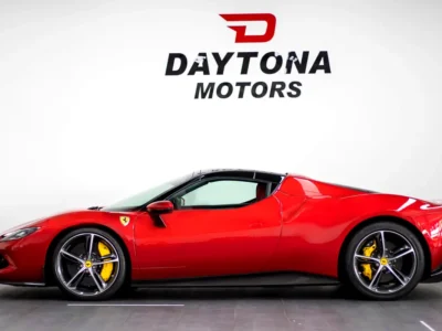 2025 Ferrari 296 GTS 3.0L V6 Twin-Turbo Plug-in Hybrid Red Sports Car CARBON FIBER