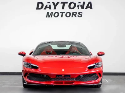 2025 Ferrari 296 GTS 3.0L V6 Twin-Turbo Plug-in Hybrid Red Sports Car CARBON FIBER