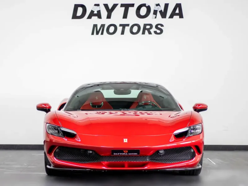 2025 Ferrari 296 GTS 3.0L V6 Twin-Turbo Plug-in Hybrid Red Sports Car CARBON FIBER