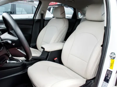 2024 Kia Cerato Base 4 Cylinders Petrol Engine White Beige Sedan GCC Specs