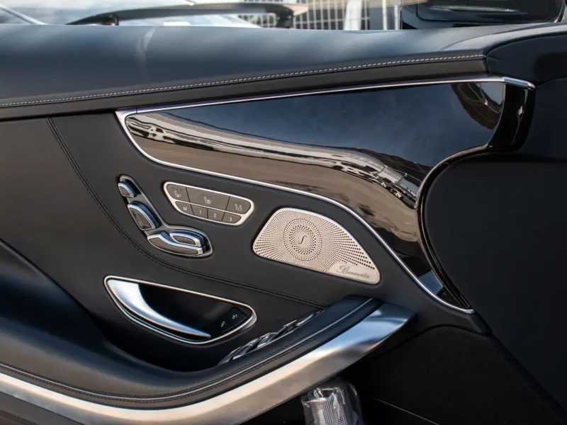 2015 Mercedes-Benz S-Class S 63 AMG V8 Biturbo Petrol Engine Black Coupe